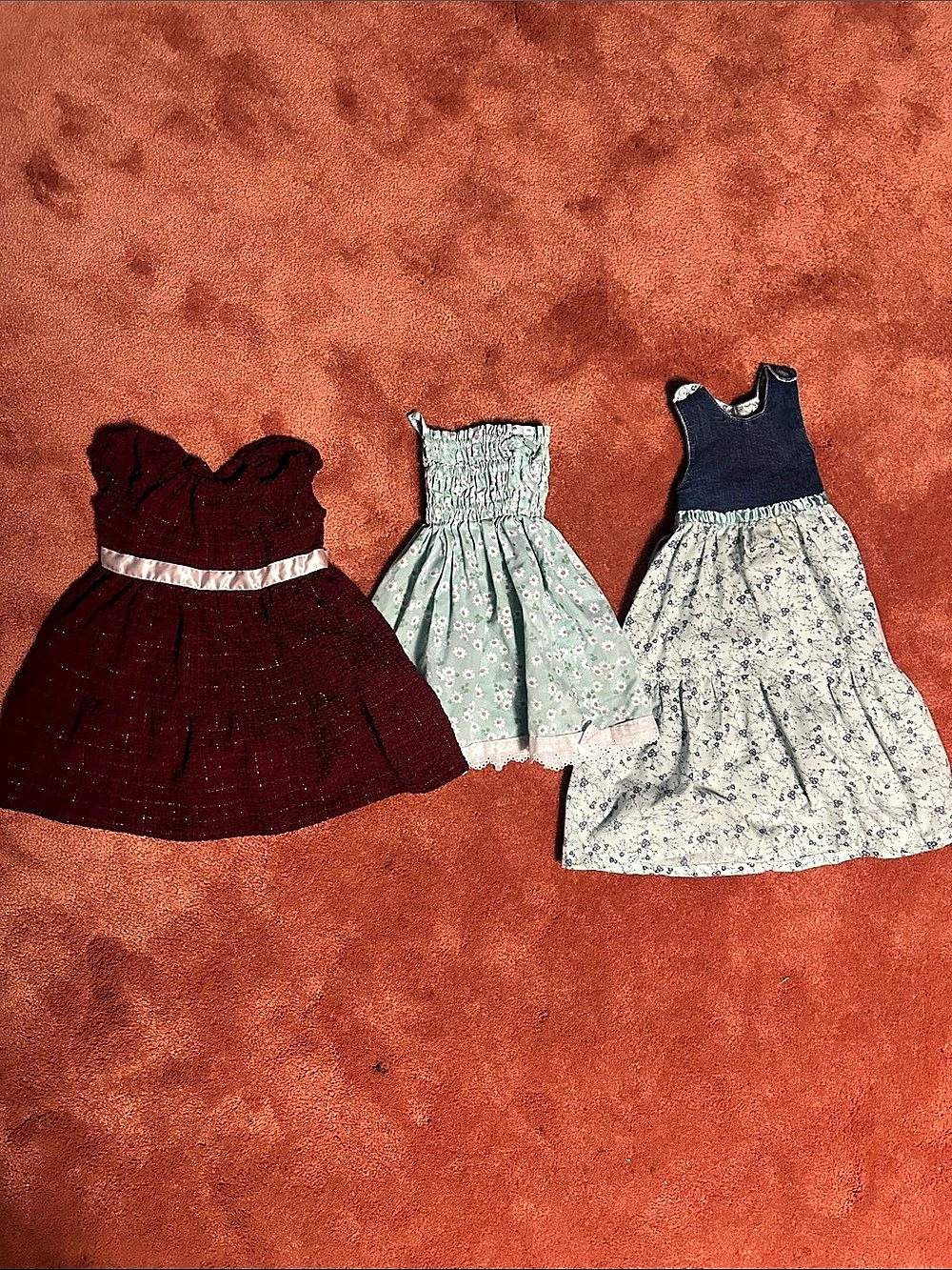 Handmade Kids Floral Dress Set